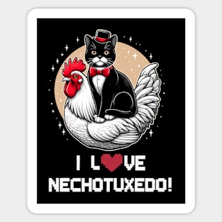 i love nechotuxedo! Sticker